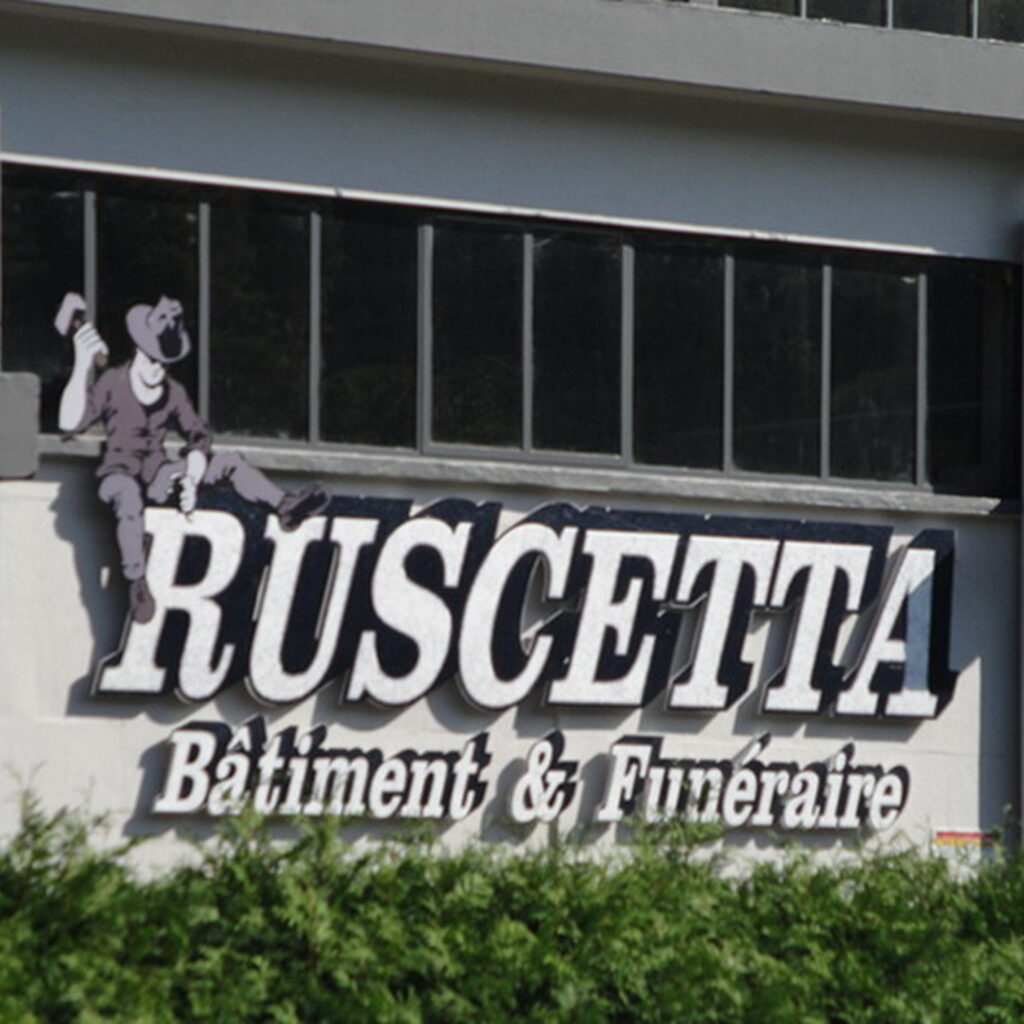 Ruscetta marbres enseigne