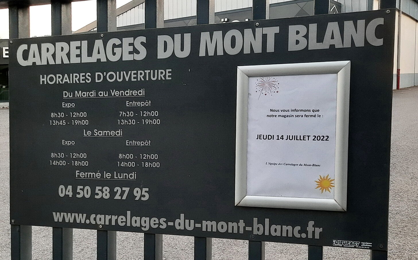 Carrelage du Mont Blanc