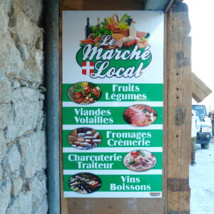 Information produits Le marché Local