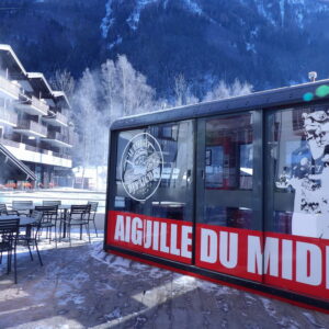 Véhicule exceptionnel Aiguille du Midi