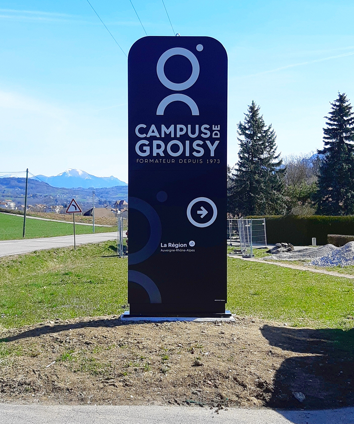 Signalétique Campus de Groisy