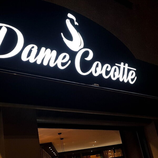 Enseigne Lumineuse Dame Cocotte