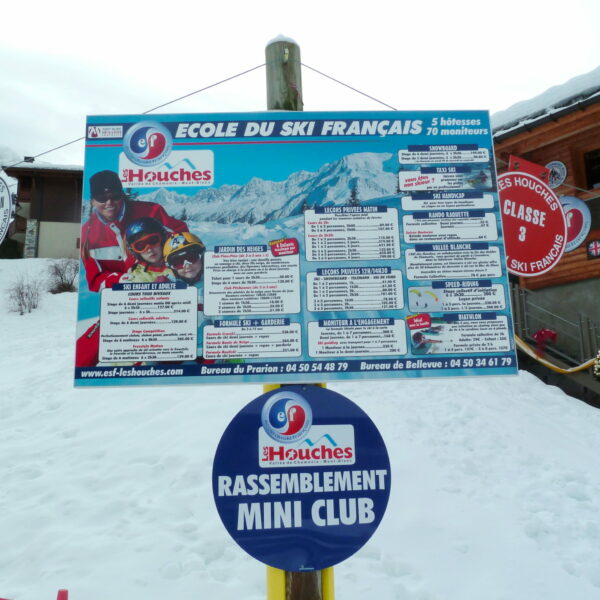 Information produits École de ski Français