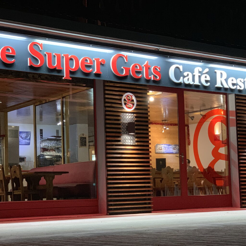 Enseigne Le super Gets Café Restaurant