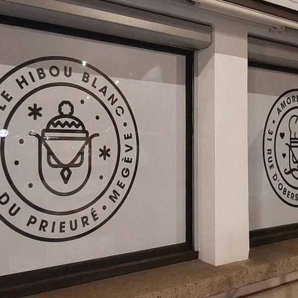 Vitrine Le hibou Blanc