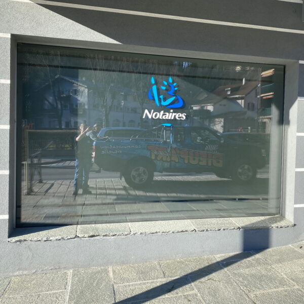 Vitrine Notaires