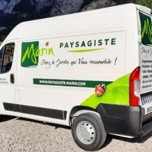 Texte Adhésif Marin Paysagiste