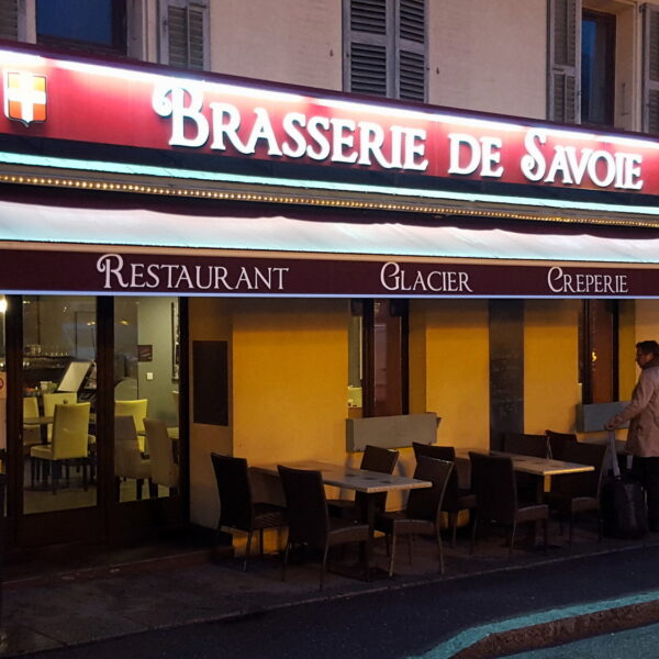 Enseigne Brasserie de Savoie