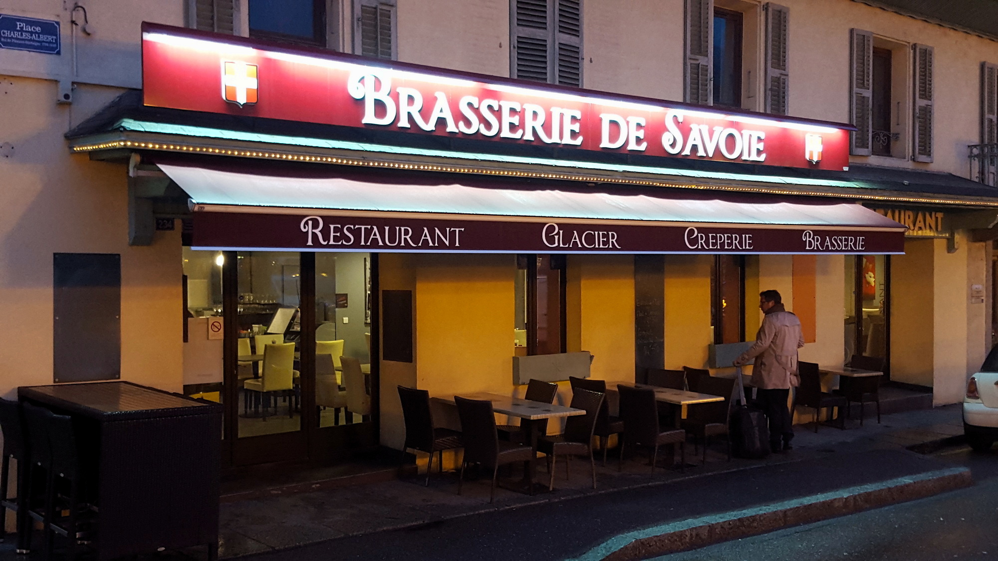 Enseigne Brasserie de Savoie