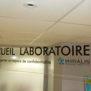 Signalétique intérieure Mirialis