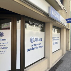 Allianz vitrine à Sallanches
