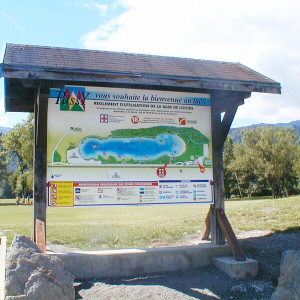 Lac de Passy Plan d'infos