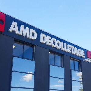 AMD Decolletage à Marnaz enseigne