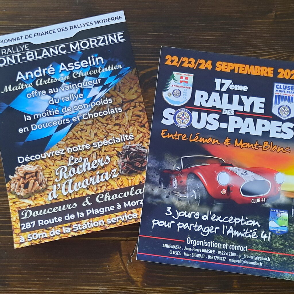 Rallye flyers