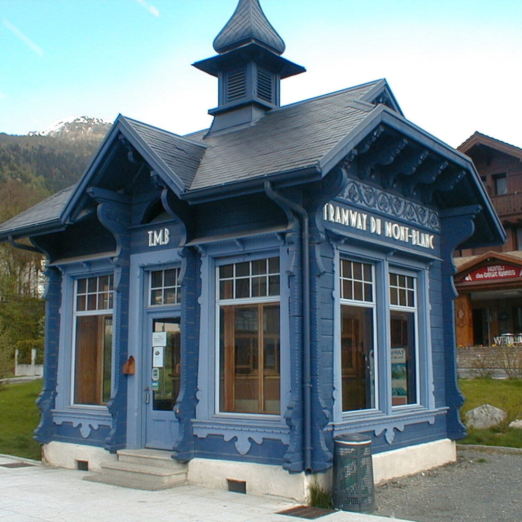 Tramway du Mont-Blanc enseigne