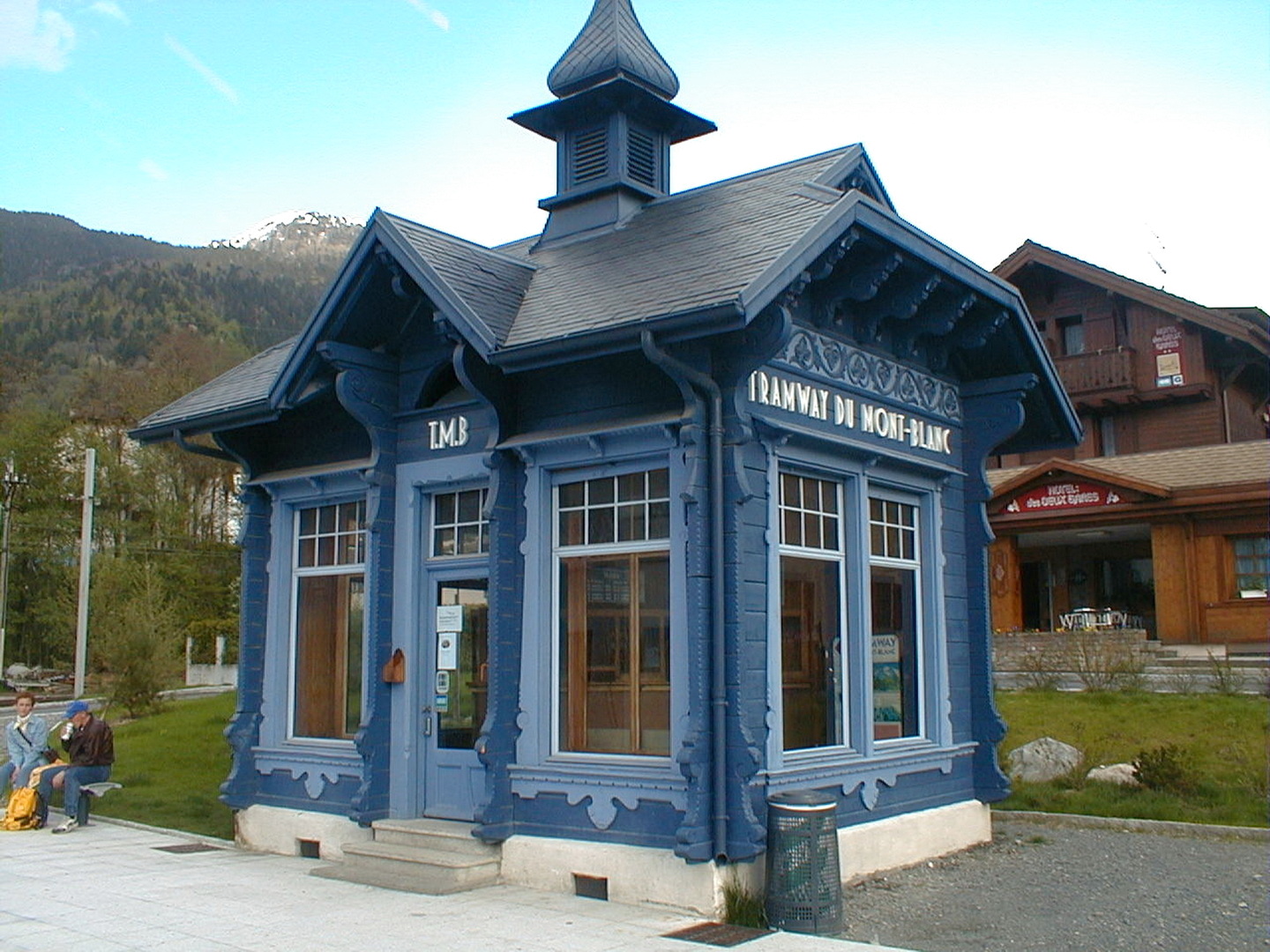 Tramway du Mont-Blanc enseigne