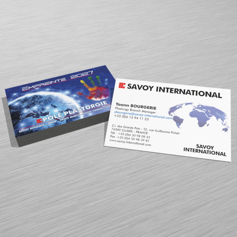 Savoy international carte