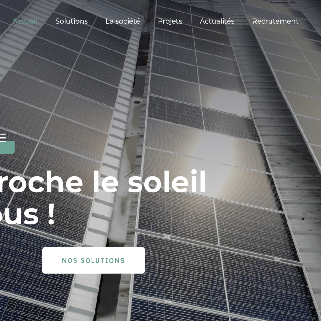 Site web Altics Energie