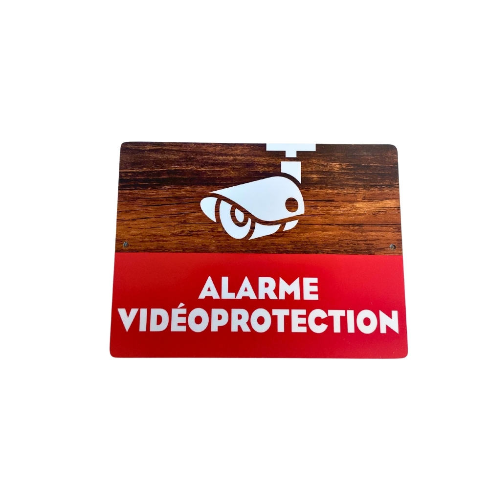 Pancarte Alarme Vidéo-protection