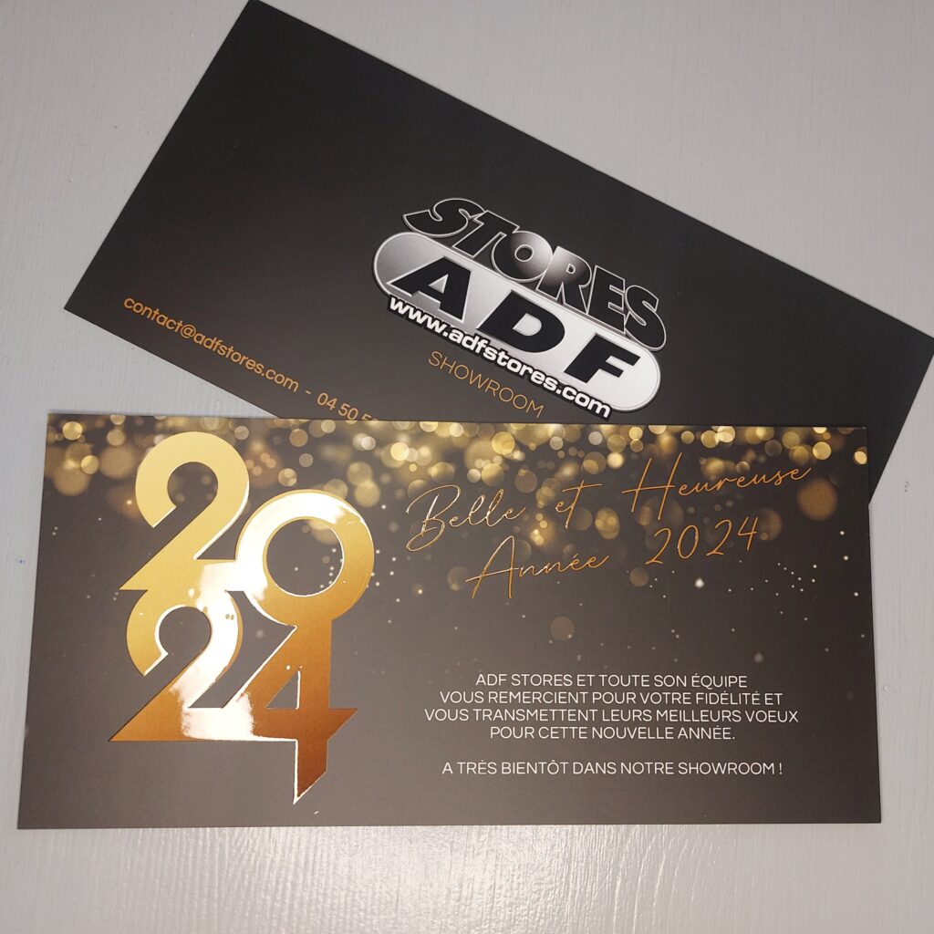 ADF STORE carte de voeux