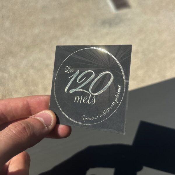 Carte commerciale sur-mesure pour Les 120 Mets