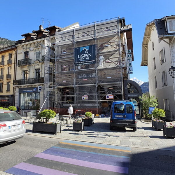 Une banderole sur-mesure pour Ligeon