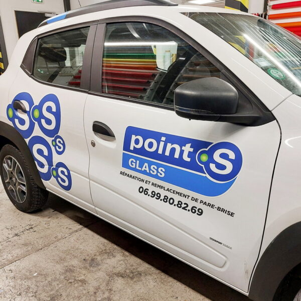 Semi-covering pour Point S Glass Sallanches