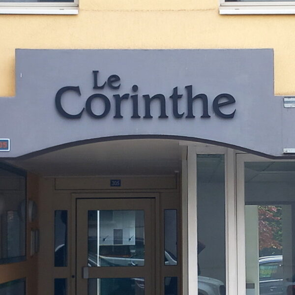 Le Corinthe adopte Une signalétique claire