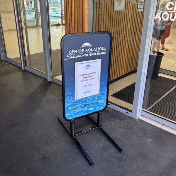 La Piscine de Sallanches affiche ses infos en un coup d’œil