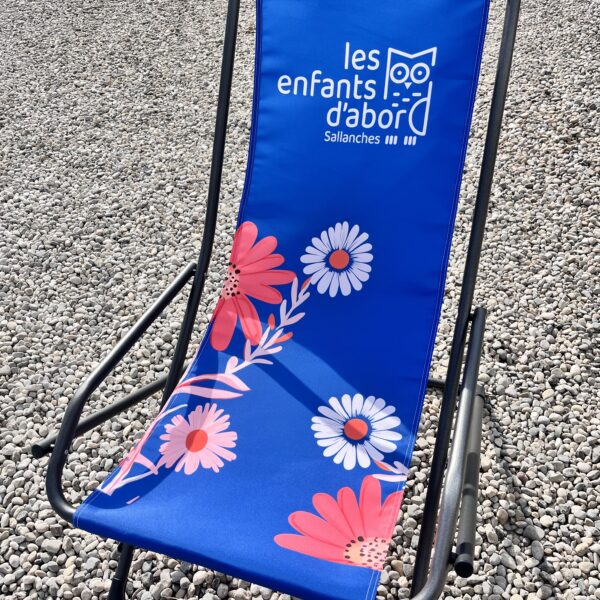Transat personnalisé – Les Enfants d’abord (Mairie de Sallanches)