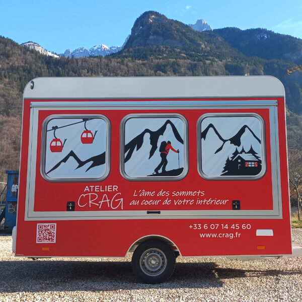 La remorque de l'Atelier Crag